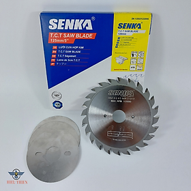 Mua Lưỡi mồi kép cắt ván MDF MFC HDF 120mm 24 răng hợp kim cao cấp SENKA