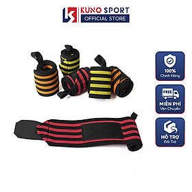 Băng quấn cổ tay KUNOSPORT bảo vệ trật khớp tay thể thao, băng quấn cổ tay xỏ ngón - KN16