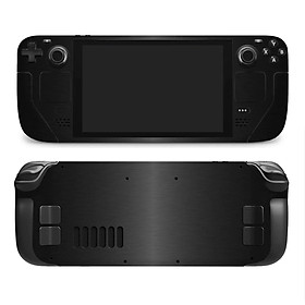 Mua Skin dán Steam Deck mẫu đen xước (Đã cắt sẵn chi tiết  dễ dán)