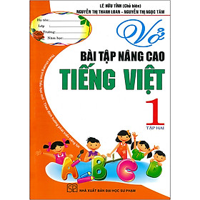 Hình ảnh Vở Bài Tập Nâng Cao Tiếng Việt 1 Tập 2