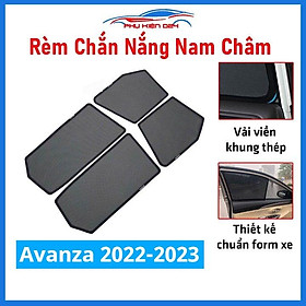 Bộ rèm chắn nắng Avanza 2022-2023 cố định nam châm thuận tiện