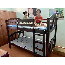 Mua Giường 2 Tầng Gỗ Tự Nhiên 030 (Nâu)