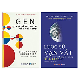 Combo Lược Sử Vạn Vật + GEN: Lịch Sử Và Tương Lai Của Nhân Loại