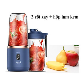 Máy Xay Sinh Tố cầm tay Deerma Mini Juice Blender Tiện Dụng thông minh DEM-NU06 - Hàng Chính hãng