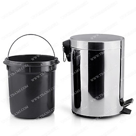 Mua Thùng rác đạp chân inox 8L chuyên dùng nhà bếp- phòng khách