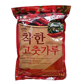 Ớt Bột Mịn Hàn Quốc Nong Woo Chackhan Gói 1KG - Chuyên Làm Kim Chi