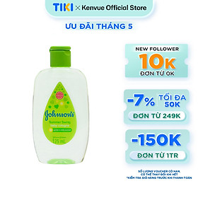 Nước hoa Johnsons Baby Cho Bé - Dung Tích 125ml - Hương Mùa Hè