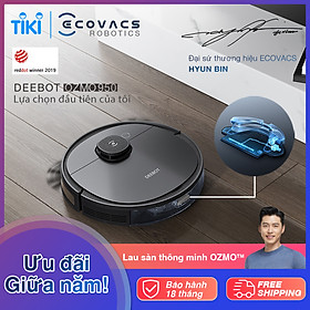 Robot Hút Bụi Lau Nhà Thông Minh Ecovacs Robotics Deebot OZMO 950
