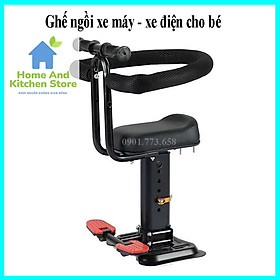 Mua Ghế ngồi xe máy điện- xe ga cho bé CÓ CHỈNH CHIỀU CAO  ghế ngồi xe máy cho bé   ghế trước xe máy