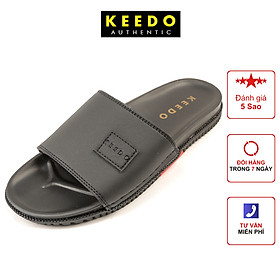 Dép Quai Ngang Nam Mẫu Mới KEEDO-KD2809 - Đen