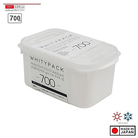 Mua Hộp đựng thực phẩm tủ lạnh bằng nhựa nắp dẻo 350ml  700ml  1600ml Whity Pack hàng nội địa nhật Bản AD21
