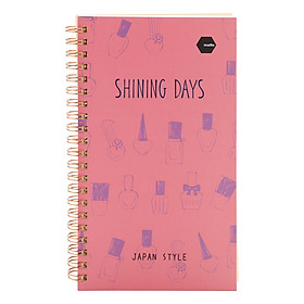 Sổ LX Twin Notebook Shining Days Motto A5 120 Trang (11.8 x 21 cm)