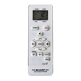 Hình ảnh Remote Điều Khiển Cho Máy Lạnh, Điều Hòa SHARP AH-X9UEW, AH-X12VEW, AH-X12STW, AH-X18VEW