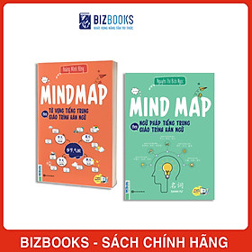 Sách - Combo Mindmap Ngữ pháp và Từ vựng Tiếng Trung theo giáo trình Hán ngữ (MC)