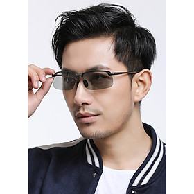 Kính Mát Nam Phân Cực Đổi Màu - Phong Cách Hàn Quốc