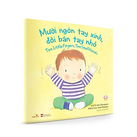 Song Ngữ Đôi Bàn Tay Bàn Chân Nhỏ Xinh Cho Bé 0-3 Tuổi (Bộ 2 Quyển Có Lẻ) VZ