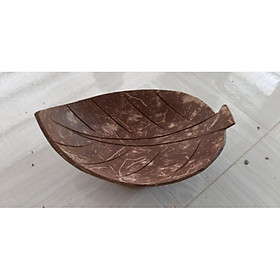 Mua Dĩa chiếc lá bằng gáo dừa (có chân)