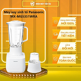 Mua Máy xay sinh tố Panasonic MX-MG5351WRA (2 cối) 700W-1.5L - Cối thủy tinh chống xước - Hàng Chính Hãng