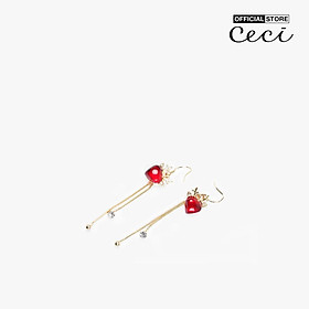 CECI - Khuyên tai nữ hình tuần lộc đính đá nổi bật CC1-02000192