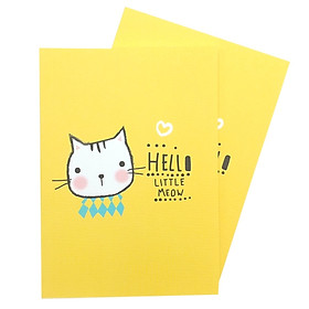 Bộ 2 Sổ Tay Moshi 406 - Màu Vàng