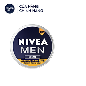 Kem Dưỡng Da Nam NIVEA MEN Creme 3in1 Giúp Giảm Nhờn, Sáng Da, Cấp Ẩm (30ml) - 83923