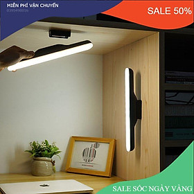 Mua Đèn led 2 trong 1 treo tường tích điện  gắn bàn học  bàn làm việc  hỗ trợ ánh sáng chụp ảnh   không cần khoan