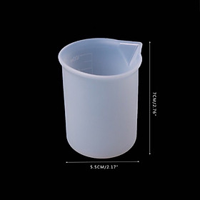 Mua ￼Cốc silicone 100ml pha nhựa Epoxy Resin