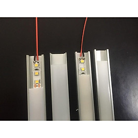 Mua Thanh nhôm U định hình U14-7mm( Ko Led)  Dạng U định hình  thanh nhôm U cao cấp