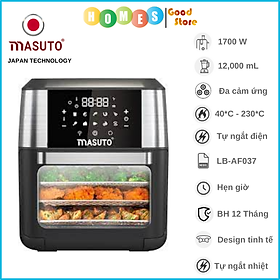 Mua Nồi Chiên Không Dầu Air Fryer MASUTO 12L Công Nghệ Nhật Bản - Hàng Chính Hãng
