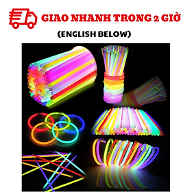 Vòng Tay Dạ Quang Phát Sáng Cho Tiệc Party Glow Stick OTBF14
