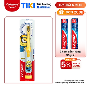 Bàn chải đánh răng điện Colgate Minions dành cho trẻ em