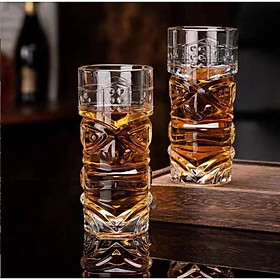 Ly Thủy Tinh , Cốc Thủy Tinh Thổ Dân 490ml | Thủy tinh Cao Cấp