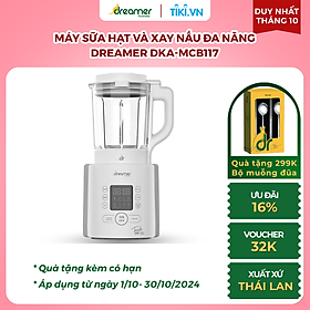 Mua Máy làm sữa hạt & xay nấu đa năng DREAMER DKA-MCB117 1.75L 8 chức năng  xay siêu mịn BH 12T Thái Lan  Hàng chính hãng