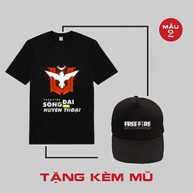 TẶNG MŨ FREE FIRE BST Áo thun Free Fire cực chất /giá tôt nhất - M