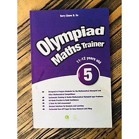 Olympiad Maths Trainer 5 - Sách Dành Cho Trẻ Từ 11 - 12 tuổi ( Phiên Bản Tiếng Anh )