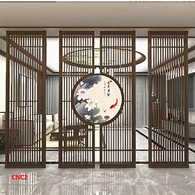 Mua Vách ngăn CNC cho phòng khách  nhà bếp  nhà hàng  spa CNC02 - Nội thất lắp ráp Viendong Adv