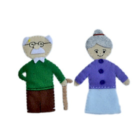 Rối Ngón Tay Ông Bà LT512