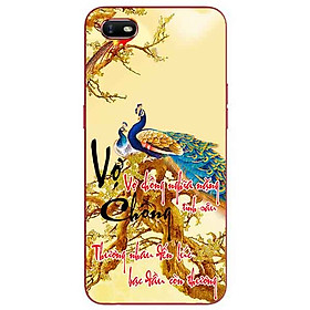 Ốp lưng in cho Oppo A1K Mẫu Thư Pháp Vợ Chồng