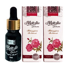 Bộ 2 sản phấm Nhất Sắc serum của Vioba Giảm mụn, mờ thâm,nám da, tàn nhang (10ml)
