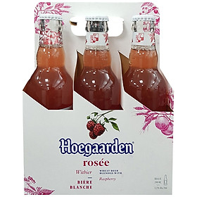 Lốc 6 Chai Bia Hoegaarden Rosée (248ml x 6 Chai)