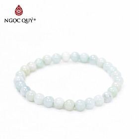 Vòng tay đá cẩm thạch phỉ thúy mệnh hỏa, mộc - Ngọc Quý Gemstones