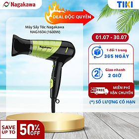 Máy Sấy Tóc Nagakawa NAG1604 (1600W) - Hàng Chính Hãng
