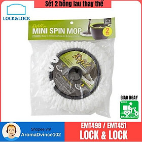 Mua COM BO 2 BÔNG LAU NHÀ LOCK&LOCK ETM451