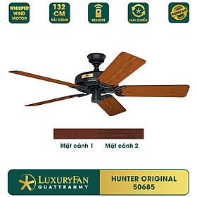Mua Quạt trần cao cấp Hunter Original - 3 tốc độ gió  quay đảo chiều  bảo hành động cơ trọn đời - Hàng chính hãng