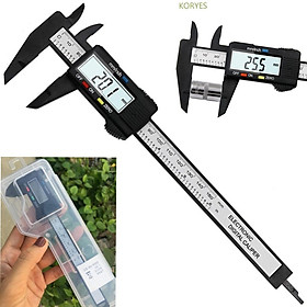 Mua Thước kẹp điện tử nhựa Carbon Syntek 150mm loại tốt siêu bền