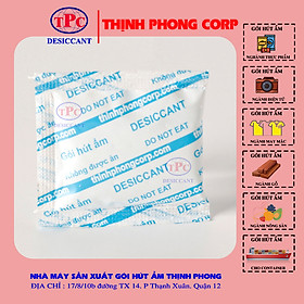 Mua Hàng Chính Hãng - Gói Hút Ẩm Silicagel 5gram OPP TP ( 1kg = 500 gói )