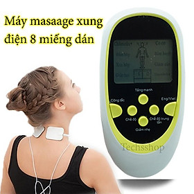 Máy Massage Xung Điện 8 Miếng Dán Mát Xa Trị Liệu Mệt Mỏi Đau Nhức Dùng