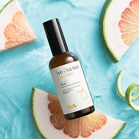 Tinh Chất Bưởi Thảo Mộc Hương Lành 100ml giảm gãy rụng kích thích mọc tóc nuôi dưỡng da đầu hỗ trợ phục hồi tóc hư tổn, giảm chẻ ngọn, kích mọc tóc từ tinh dầu bưởi và cam