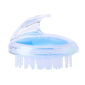 1 X Silicone Dầu Tắm Gội Toàn Thân Gàu Lông Bàn Chải Massage Da Đầu