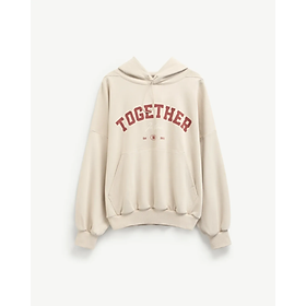 Áo hoodie nam vải nỉ Form Boxy - ROUTINE 10F25HOD001